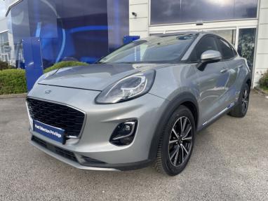 Voir le détail de l'offre de cette FORD Puma 1.0 EcoBoost 125ch mHEV Titanium 7cv de 2020 en vente à partir de 241.55 €  / mois