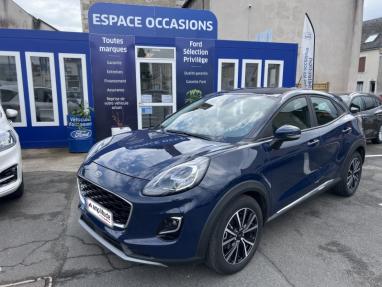 Voir le détail de l'offre de cette FORD Puma 1.0 Flexifuel 125ch S&S mHEV Titanium de 2023 en vente à partir de 219.13 €  / mois