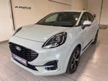 Voir le détail de l'offre de cette FORD Puma 1.0 EcoBoost Hybrid 125ch ST Line S&S Powershift (mHEV) de 2024 en vente à partir de 27 999 € 