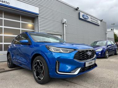 Voir le détail de l'offre de cette FORD Kuga 2.5 Duratec 180ch Hybrid FlexiFuel ST-Line X Powershift de 2024 en vente à partir de 43 499 € 