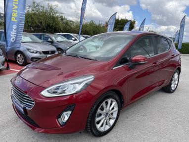 Voir le détail de l'offre de cette FORD Fiesta 1.0 EcoBoost 100ch Stop&Start Titanium 5p Euro6.2 de 2019 en vente à partir de 181.22 €  / mois