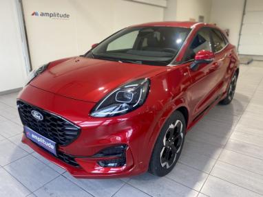 Voir le détail de l'offre de cette FORD Puma 1.0 EcoBoost Hybrid 125ch ST Line X S&S Powershift de 2024 en vente à partir de 28 999 € 