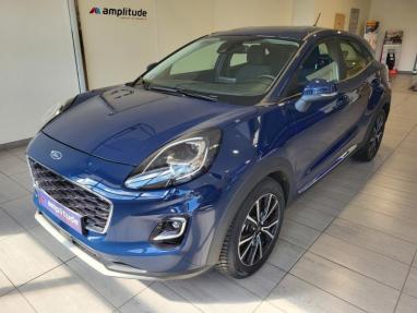 Voir le détail de l'offre de cette FORD Puma 1.0 EcoBoost 125ch mHEV Titanium 6cv de 2021 en vente à partir de 172.69 €  / mois