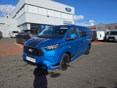 Voir le détail de l'offre de cette FORD Transit Custom Fg 320 L1H1 2.5 Duratec 232ch Hybride recheargeable Cabine Approfondie Sport CVT de 2024 en vente à partir de 54 999 € 