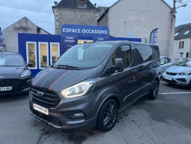 Voir le détail de l'offre de cette FORD Transit Custom Fg 290 L1H1 2.0 EcoBlue 170 S&S Sport BVA6 de 2023 en vente à partir de 393.26 €  / mois