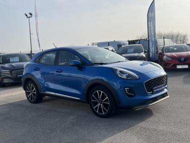 Voir le détail de l'offre de cette FORD Puma 1.0 EcoBoost 125ch mHEV Titanium de 2020 en vente à partir de 236.24 €  / mois