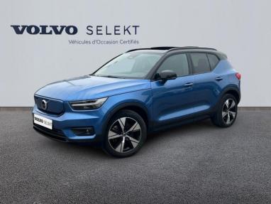 Voir le détail de l'offre de cette VOLVO XC40 P8 AWD 408ch R-Design EDT de 2020 en vente à partir de 310.96 €  / mois