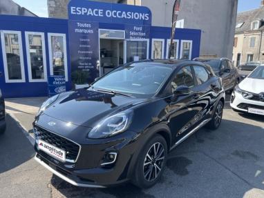 Voir le détail de l'offre de cette FORD Puma 1.0 Flexifuel 125ch S&S mHEV Titanium de 2024 en vente à partir de 224.49 €  / mois
