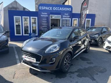 Voir le détail de l'offre de cette FORD Puma 1.0 Flexifuel 125ch S&S mHEV Titanium de 2024 en vente à partir de 222.58 €  / mois
