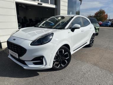 Voir le détail de l'offre de cette FORD Puma 1.0 EcoBoost 125ch mHEV ST-Line X 6cv de 2021 en vente à partir de 250.3 €  / mois