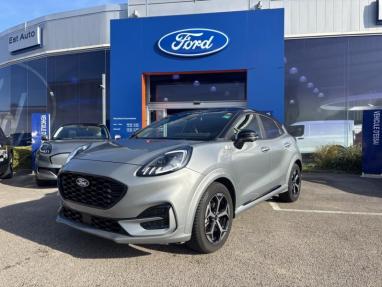 Voir le détail de l'offre de cette FORD Puma 1.0 EcoBoost Hybrid 125ch ST-Line S&S Powershift de 2024 en vente à partir de 263.3 €  / mois