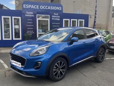 Voir le détail de l'offre de cette FORD Puma 1.0 Flexifuel 125ch S&S mHEV Titanium de 2023 en vente à partir de 200.48 €  / mois