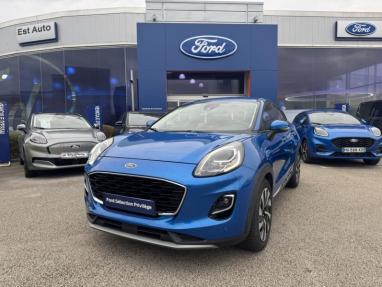 Voir le détail de l'offre de cette FORD Puma 1.0 Flexifuel 125ch S&S mHEV Titanium de 2024 en vente à partir de 220.52 €  / mois